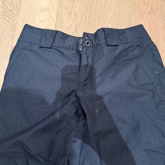 Columbia Women's Medium Snow Pants Dark Gray Winter Snowboard Ski Titanium Omni - Picture 2 of 5